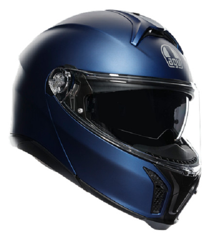 Casco modulare fibra - moto, agv